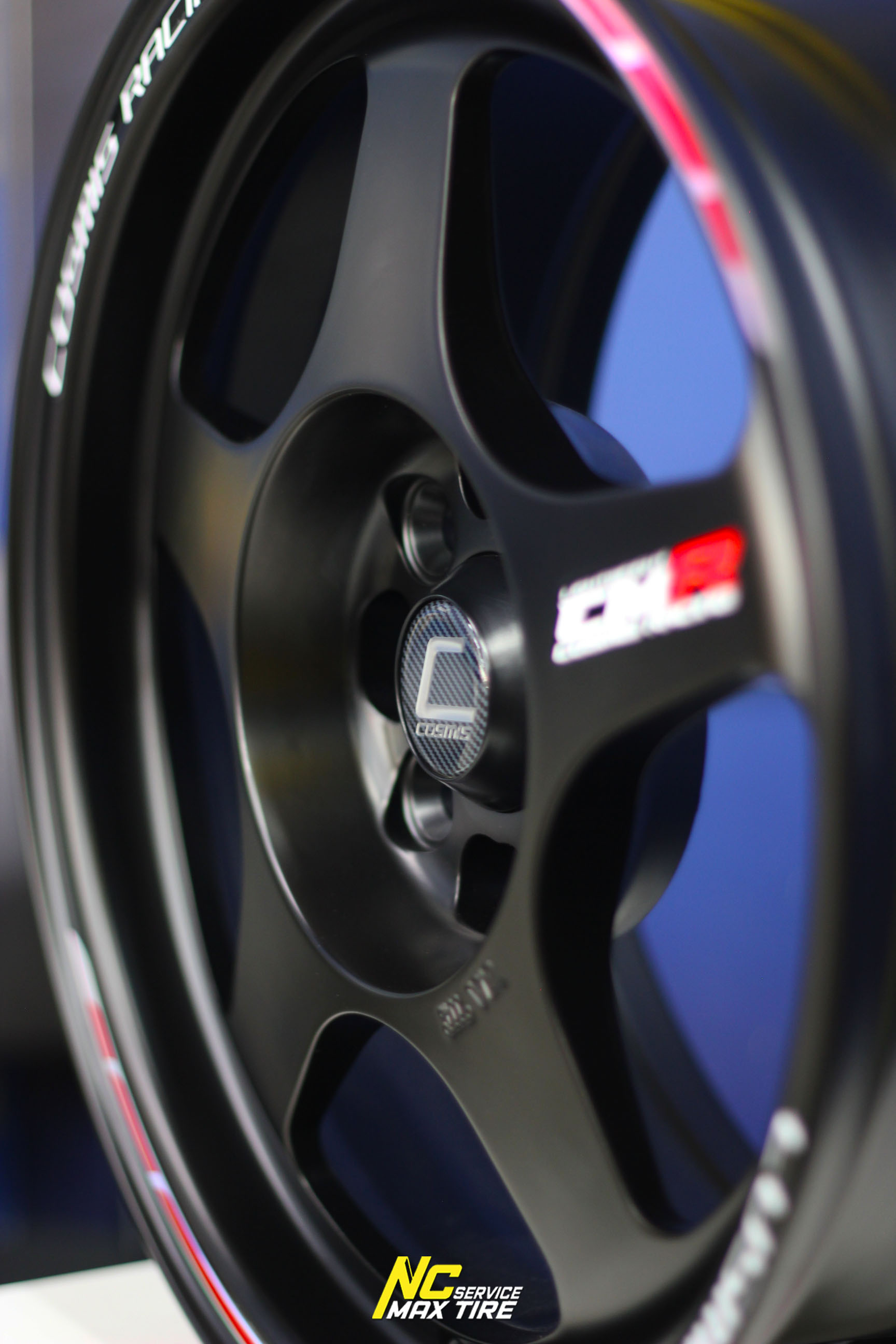 ล้อแม็กขอบ15 / Cosmis / CMR / ล้อแม็กสีดำด้าน / 15X7 4H100 ET35