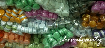 กระปุกครีม พลาสติก ทรงกลม ฟรีพาสติกปิดครีม ขนาน 5 กรัม จำนวน 100 ชิ้น ราคา 280 บาท