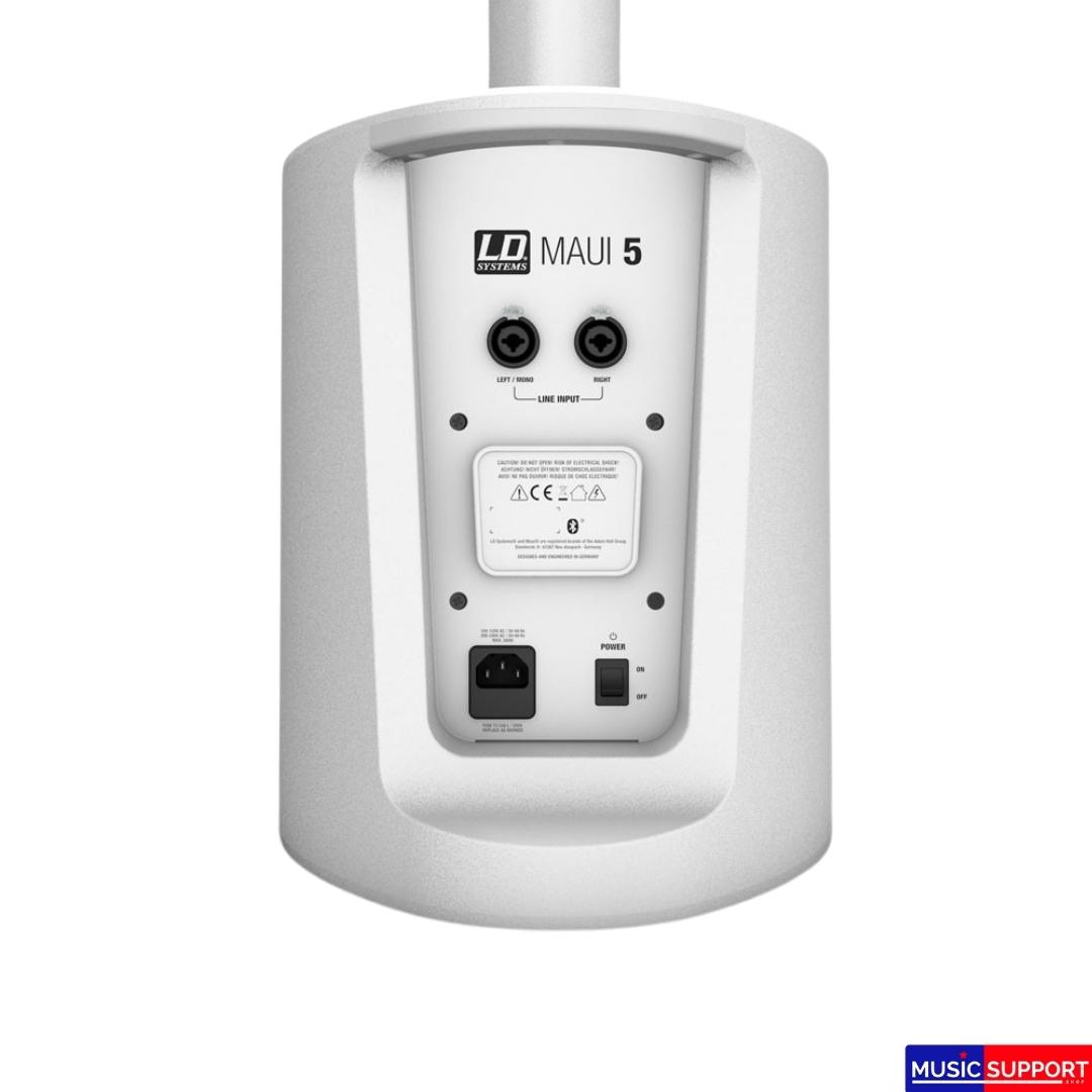 LD Systems MAUI5 Ultra Portable Column PA System with Mixer and Blutooth MAUI5