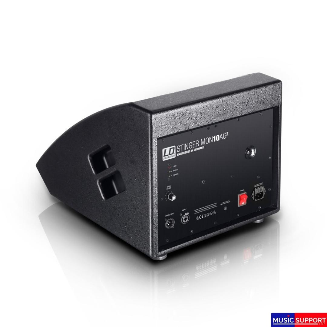 ลำโพงตู้ LD Systems STINGER MON101AG2 10" Active Stage Monitor Black