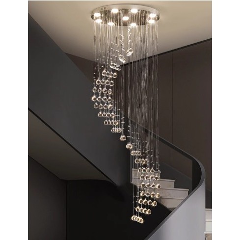 CT195A170 SOTMIA โคมระย้า โคมไฟระย้าโถงบรรได Chandelier แชนเดอเรียยาว