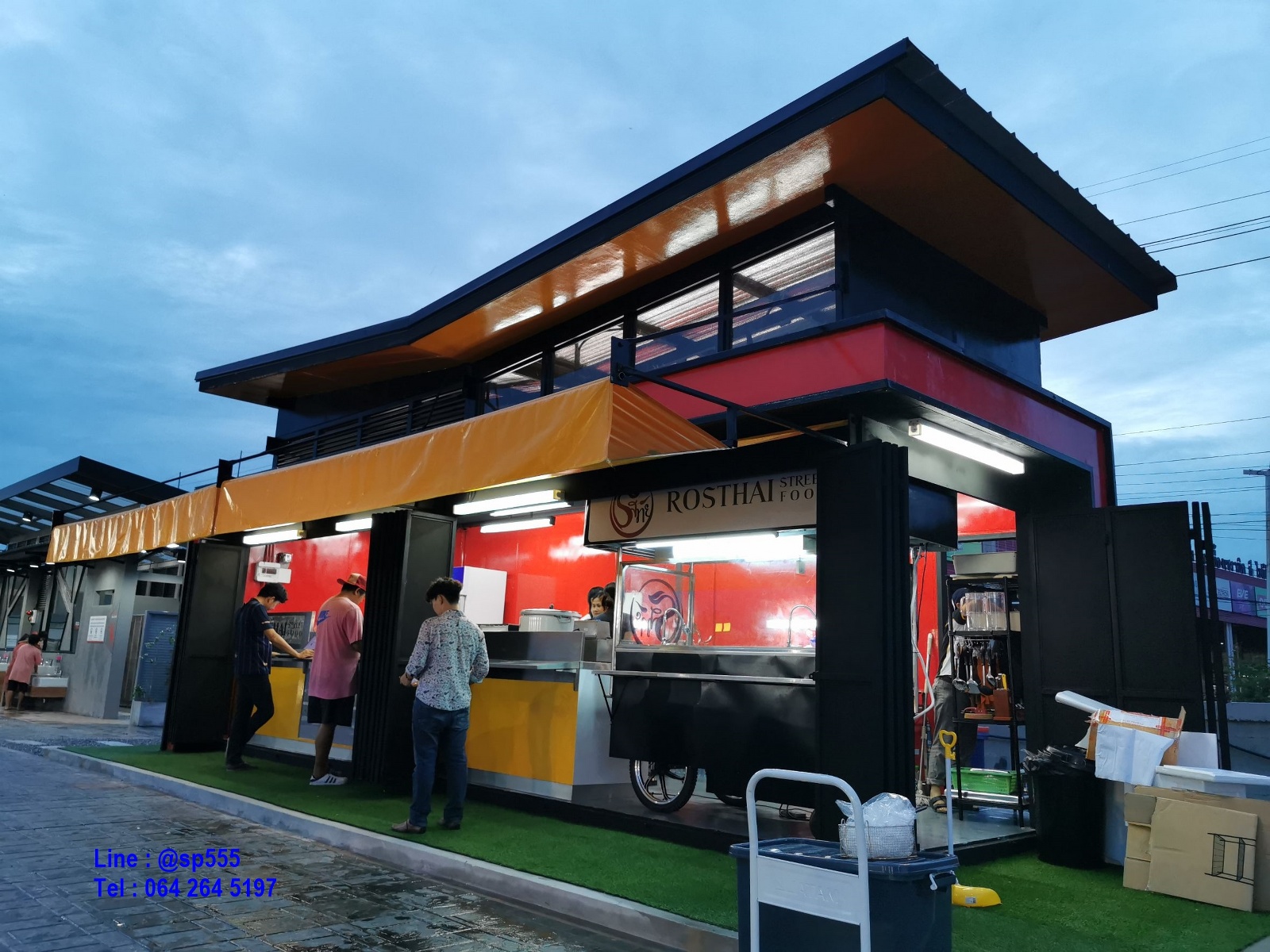งานเคาเตอร์ ร้านรสทัย ESSO PURE THAI