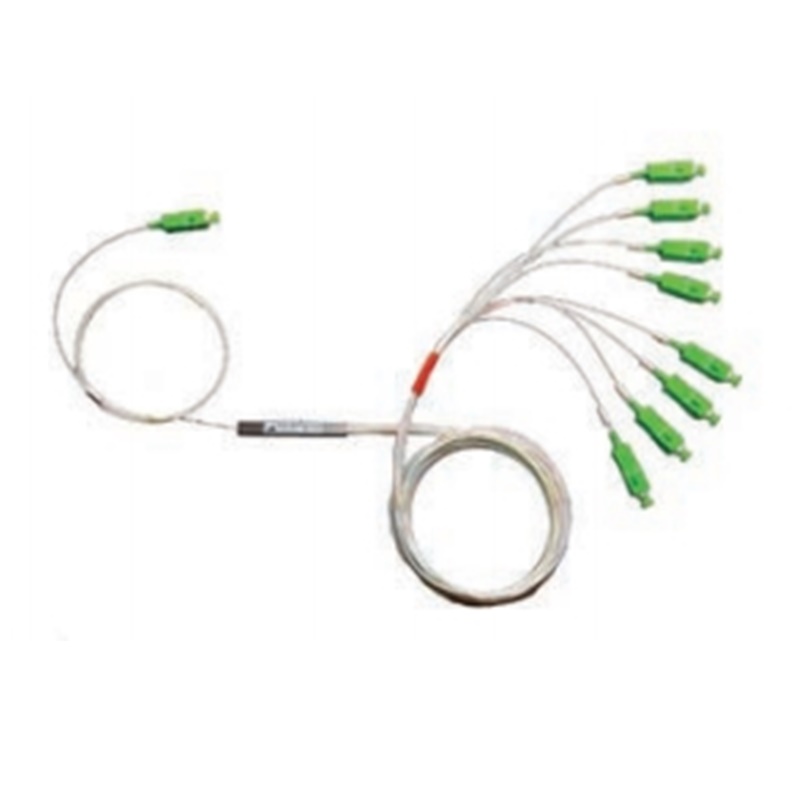UFH82XX Blockless PLC Splitter 1x2 LC/APC, 1m. XX = RATIO ; 02(1x2) , 04(1x4), 08(1x8), 16(1x16),32(1x32)