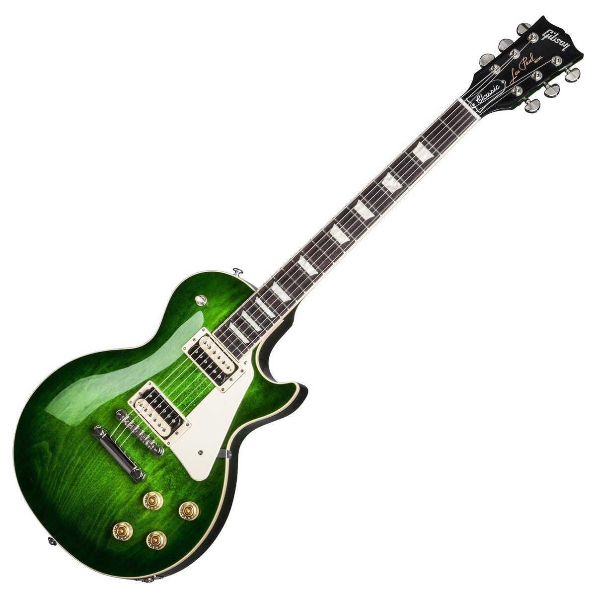 กีตาร์ไฟฟ้า Les Paul Classic 2017 T/Green Ocean Burst
