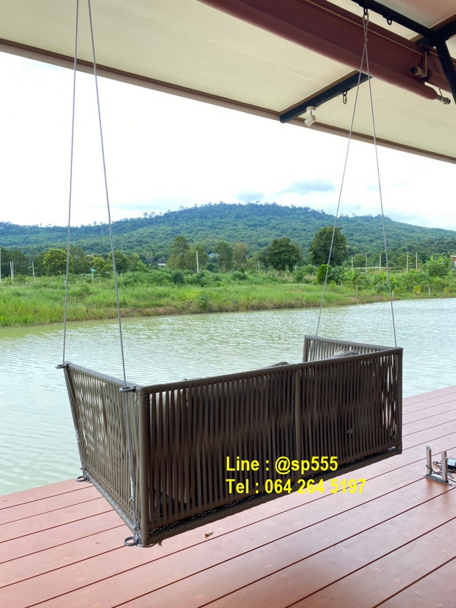 งานชิงช้าหวายเทียม sw005 (คุณจันทนา)