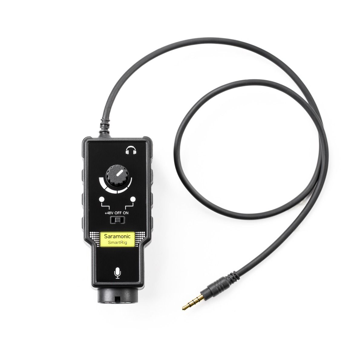 Saramonic SmartRig II อินเทอร์เฟซรวมเสียงไมโครโฟน XLR,6.3mm 2 ช่อง และTRS 3.5มม.2 ช่องโมโนและสเตอริโอใช้กับ กล้อง,iOS, Android TRS 3.5มม.