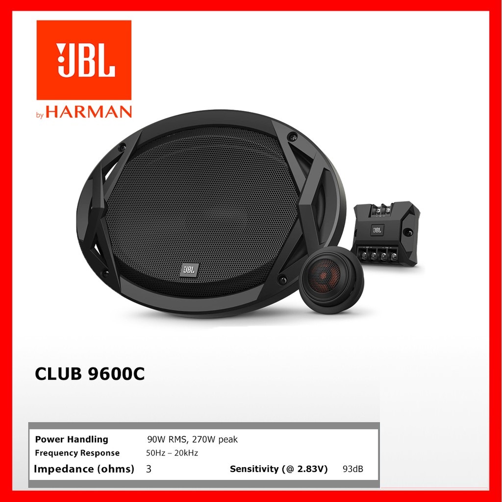 JBL CLUB 9600C ลำโพง6x9ติดรถยนต์