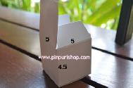 ขายส่ง ปลีก บรรจุภัณฑ์ กล่องใส่ ครีม ขนาด 5(กว้าง) * 5(ยาว) * 4.5(สูง) cm ราคา 15 บาท