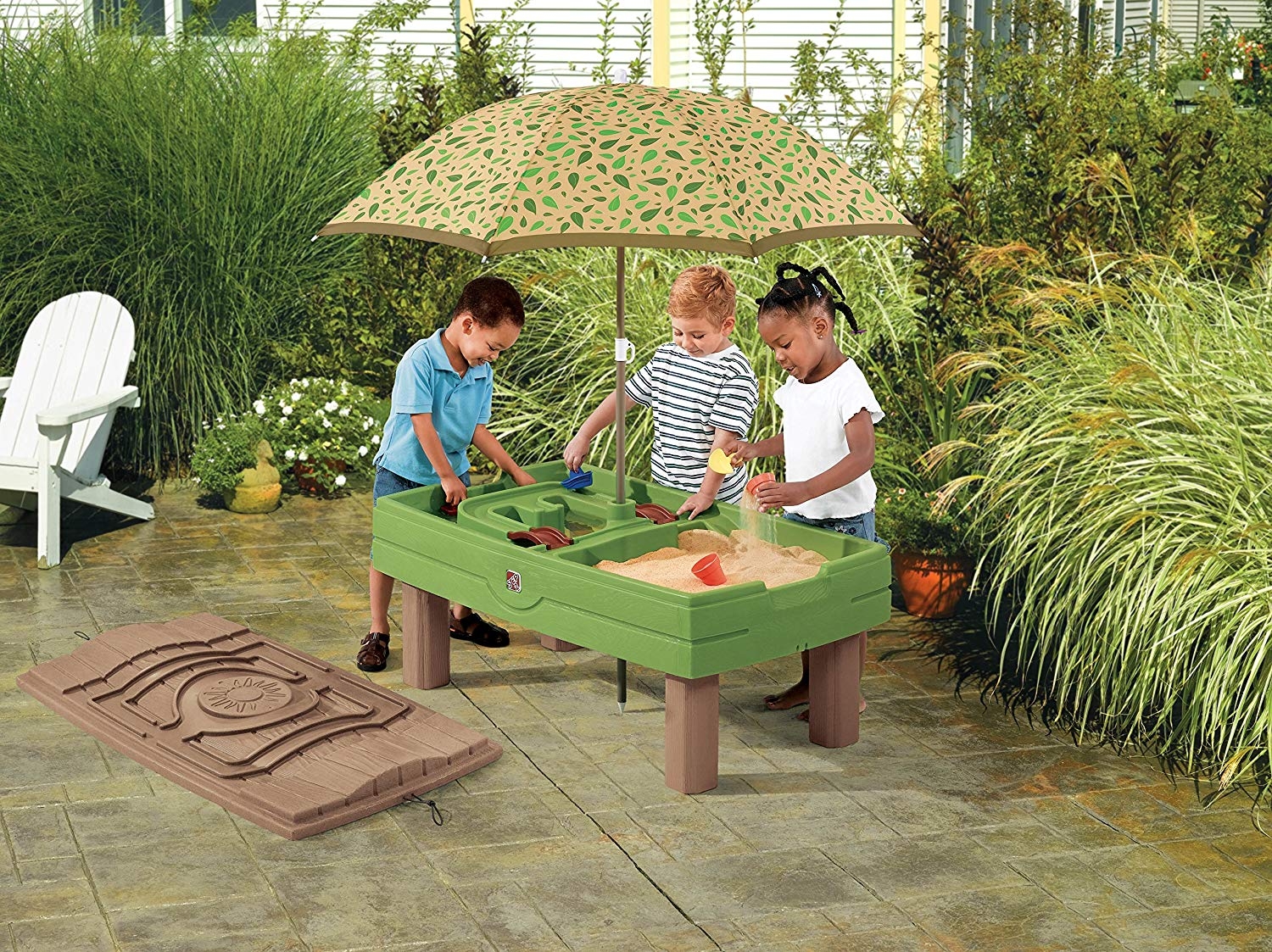 พร้อมส่ง Step2 Naturally Playful Sand & Water Activity Center โต๊ะเล่นน้ำ เล่นทราย ส่งฟรี
