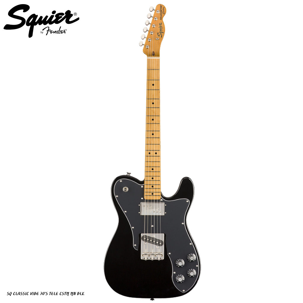 Squier Classic vibe 70's tele cstm mn blk