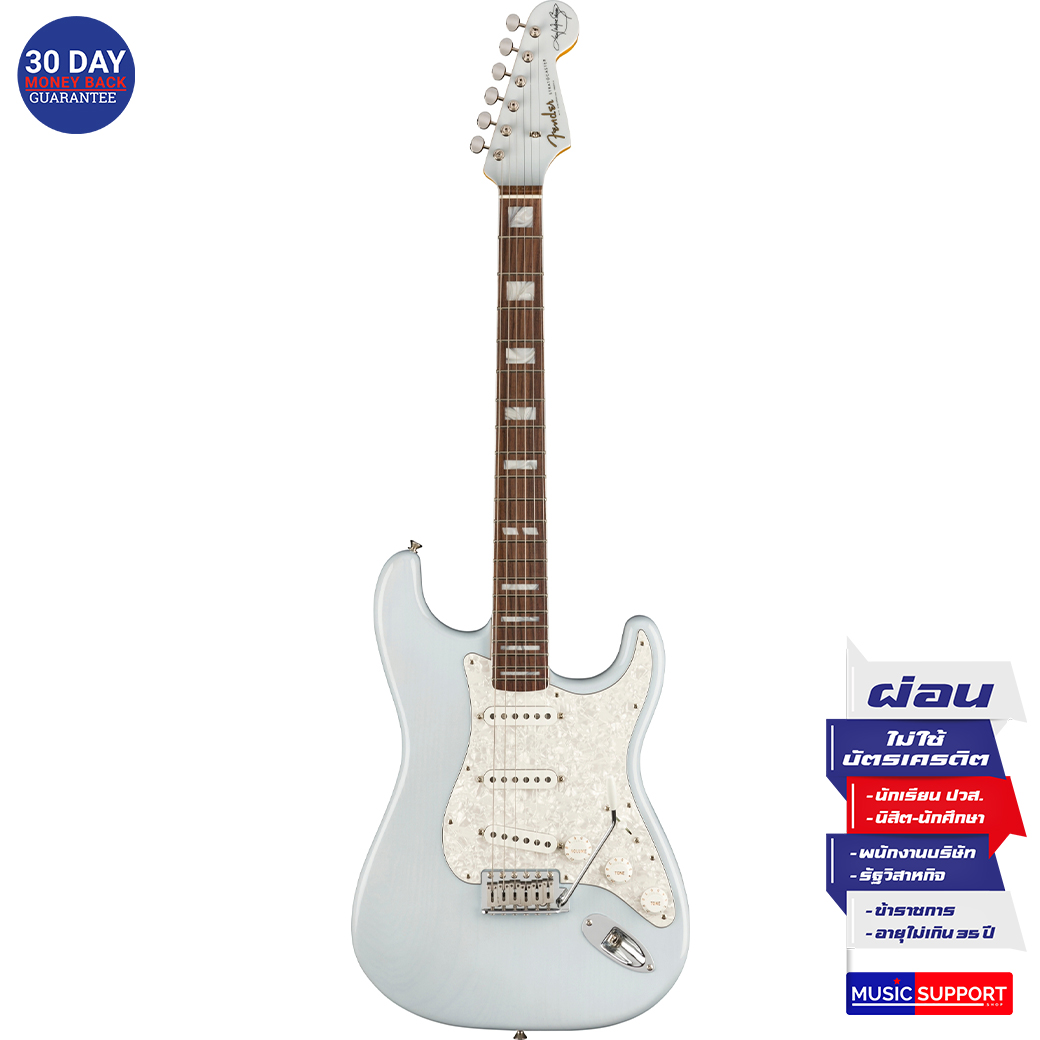 กีตาร์ไฟฟ้า Fender Kenny Wayne Shepherd Stratocaster Faded Sonic Blue