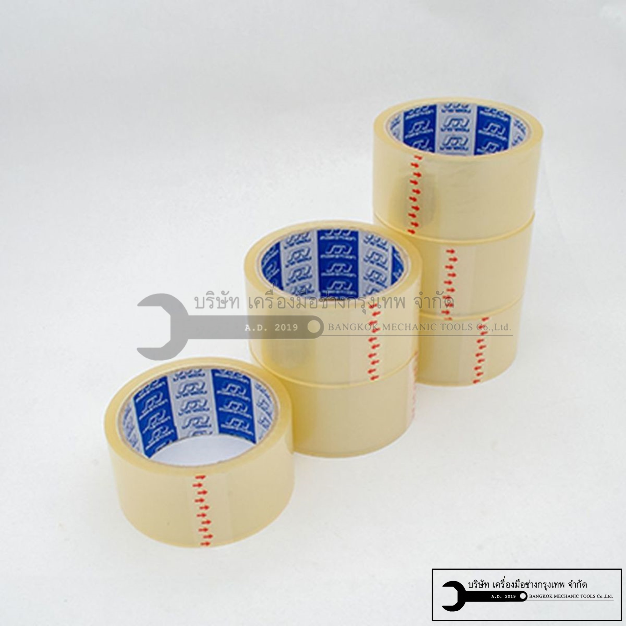 MARATHON เทปปิดกล่อง OPP Tape แบบ สีใสและสีน้ำตาล ขนาด 2"x45 หลา รุ่น M323-0010 - M323-0015