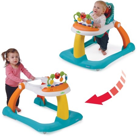 Sesame Street Elmo 2-in-1 Activity Walker เก้าอี้หัดเดิน รถเข็นเด็กหัดเดิน