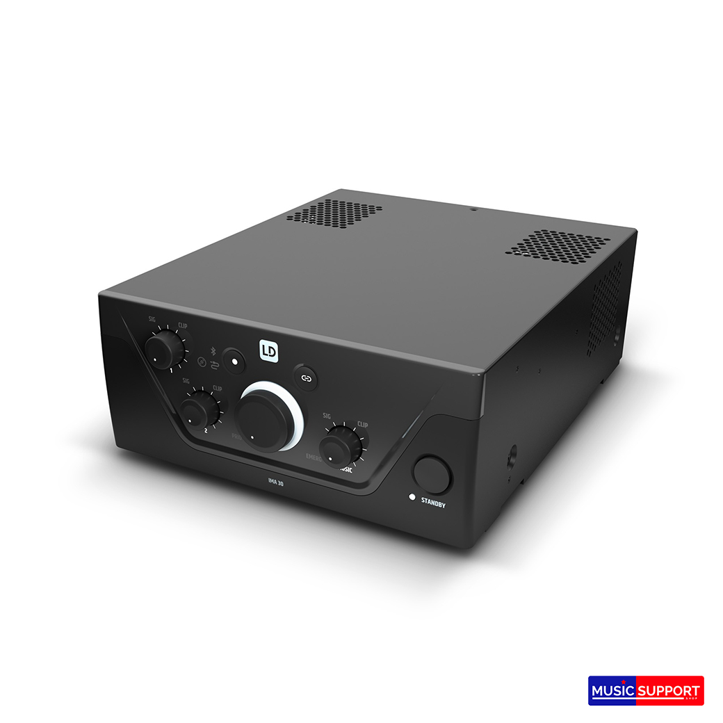 LD Systems LDIMA30INT Installation Mixing Amplifier 35W @ 4 Ohms / 100 V / 70 V
