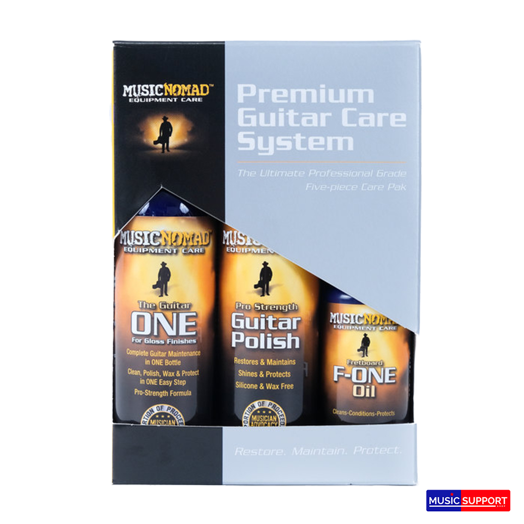 MUSICNOMAD Premuim Guitar Care System 5pc