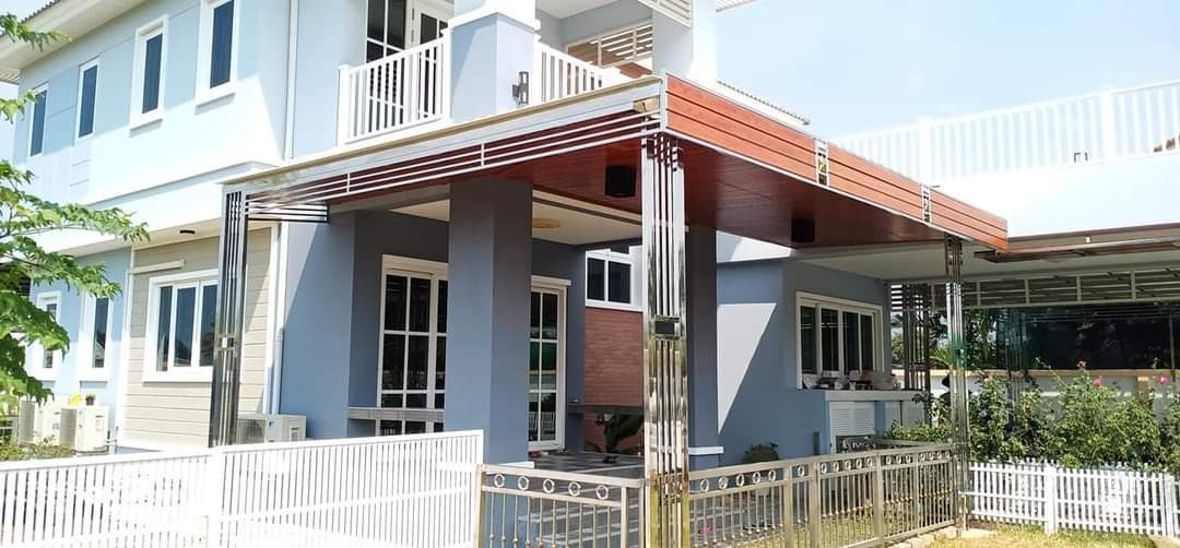 หลังคาเมทัลชีทอำเภอบางคนที