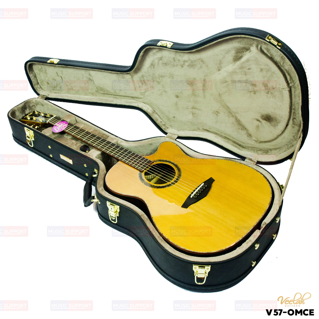 Veelah V57-OMCE กีตาร์โปร่งไฟฟ้า