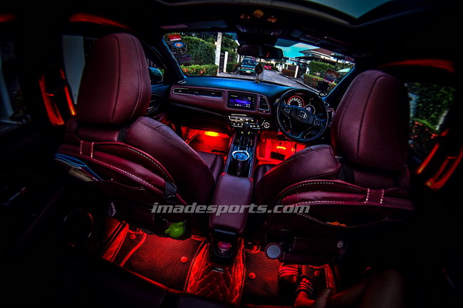 ไฟ LED ใต้คอนโซล (iluminated Foot-light)