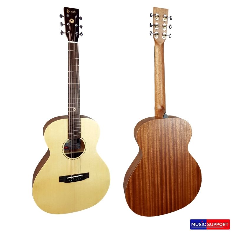 Kazuki โปร่ง 36" Top Solid รุ่น AKZ-SOUL-36GS คอเต็ม