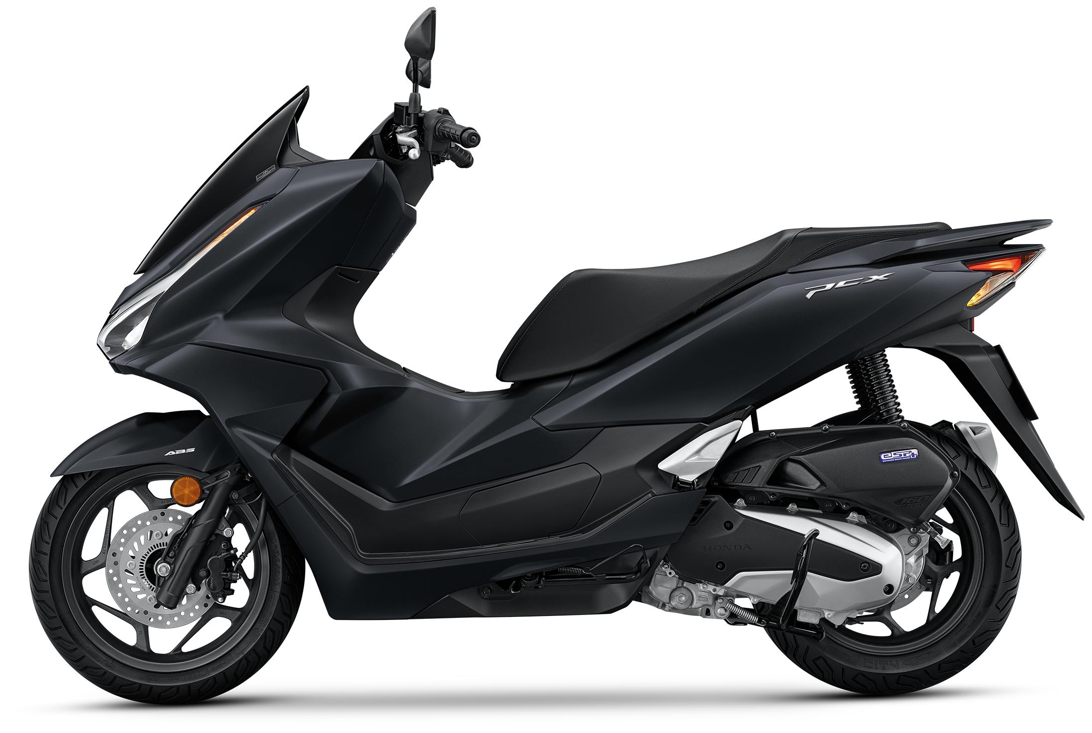 Honda PCX160 ล้อแม็ค ดิสก์เบรก ABS Iding Stop รุ่น STANDARD TYPE มี 3 สี ดำ (BLK),น้ำเงิน-ดำ (BUB),เทา-ดำ (G-B)