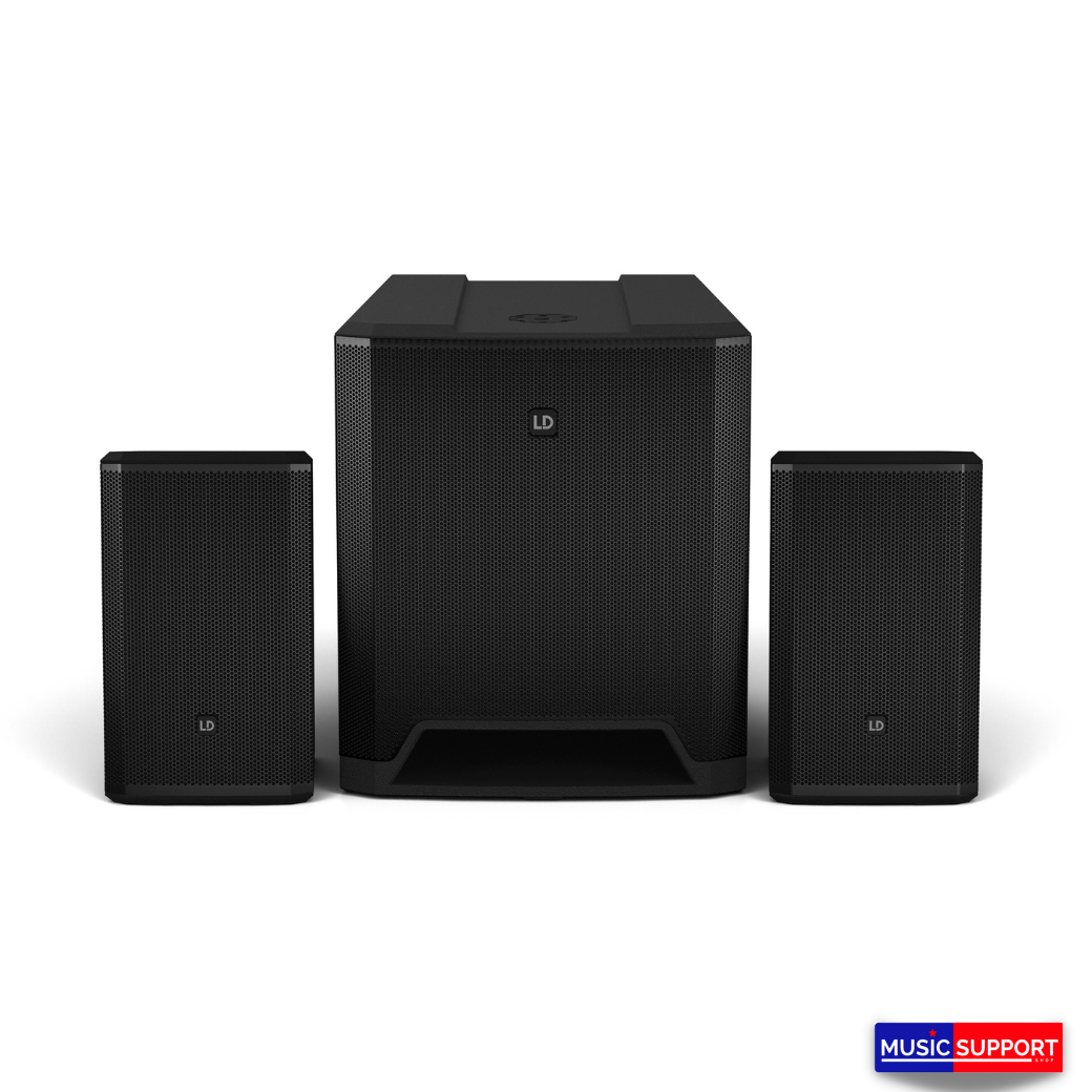 LD Systems Dave 18 G4X Compact 2.1 powered PA system