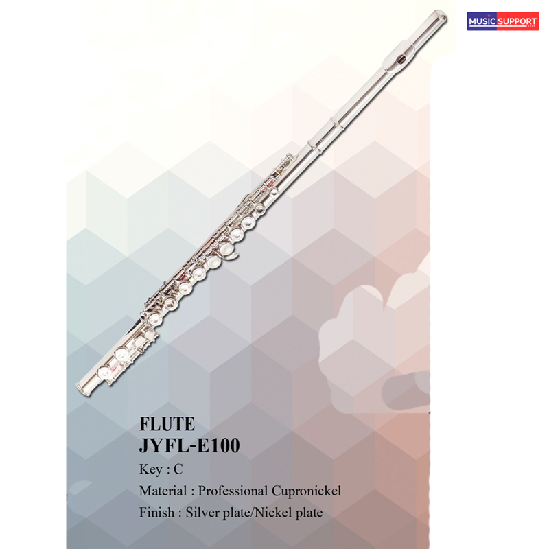 ฟลุ๊ต Symphony Flute JYFL-E100 Nickel/Silver