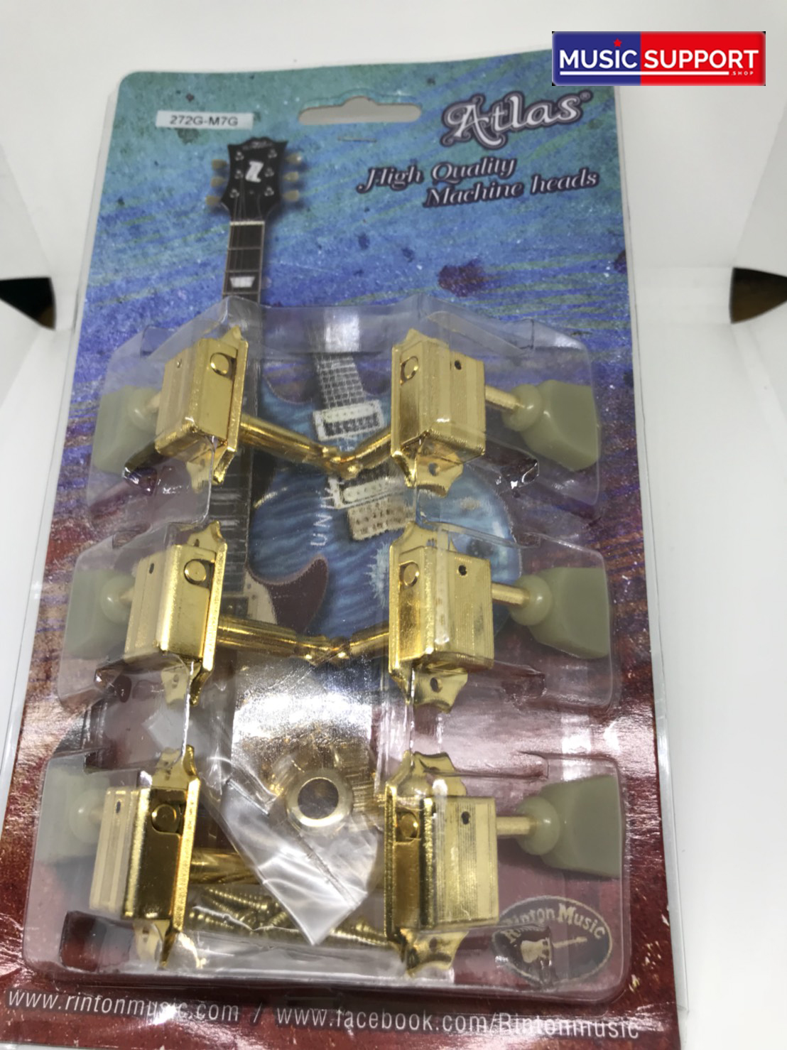 ATLAS DJ-272G-M7G ลูกบิดกีตาร์ ทรงเลสพอล for Les Paul