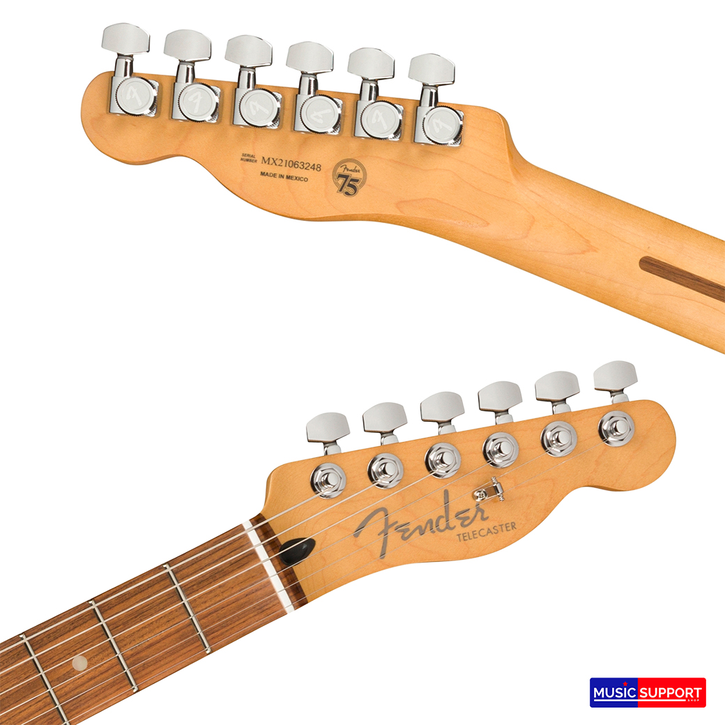 กีตาร์ไฟฟ้า Fender Player Plus Telecaster PF - Silver Smoke