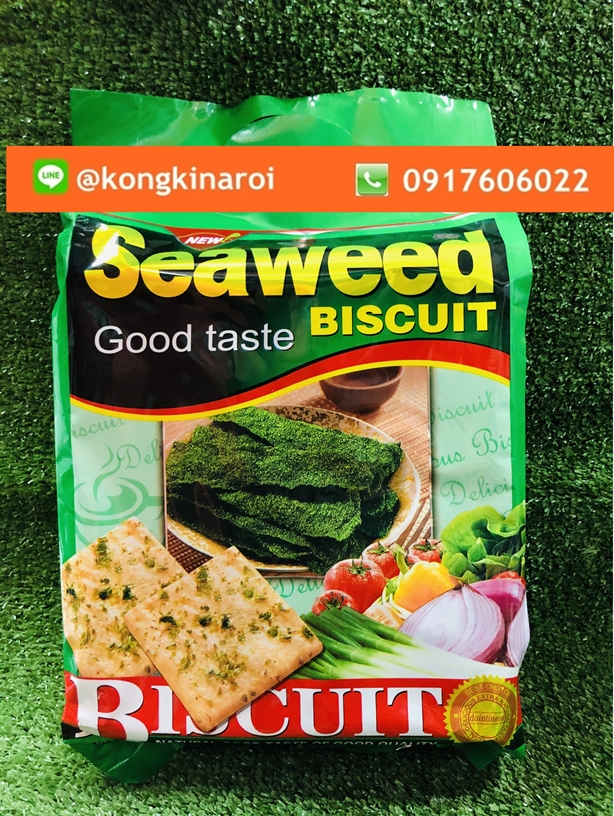 บิสกิตรสสาหร่าย Goodtaste Seaweed Biscuit