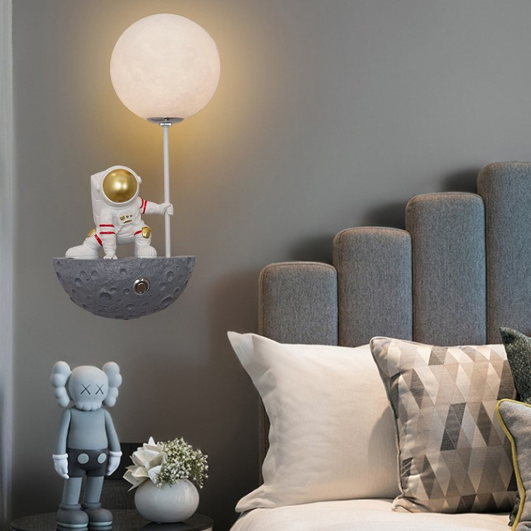 CT169A115 SOTMIA โคมไฟติดผนัง ไฟอวกาศ ไฟมนุษย์อวกาศ โคมไฟติดหัวนอน โคมไฟแต่งห้องเด็ก โคมไฟ