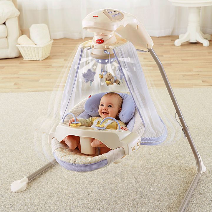 Fisher Price Papasan Cradle Swing Starlight เปลไกวอัตโนมัติ เปลไกวไฟฟ้า