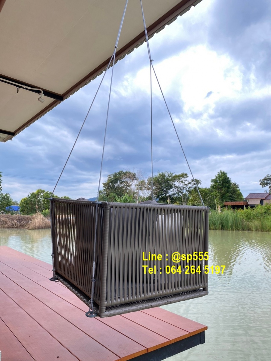 งานชิงช้าหวายเทียม sw005 (คุณจันทนา)