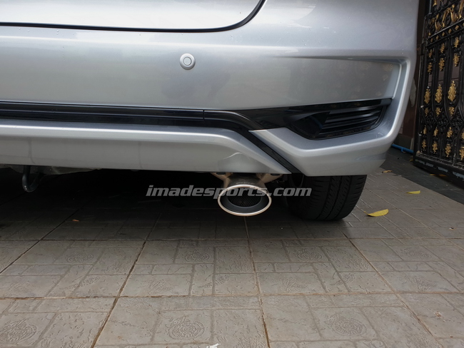 ปลายท่อสเตนเลส Honda Jazz GK Euro1