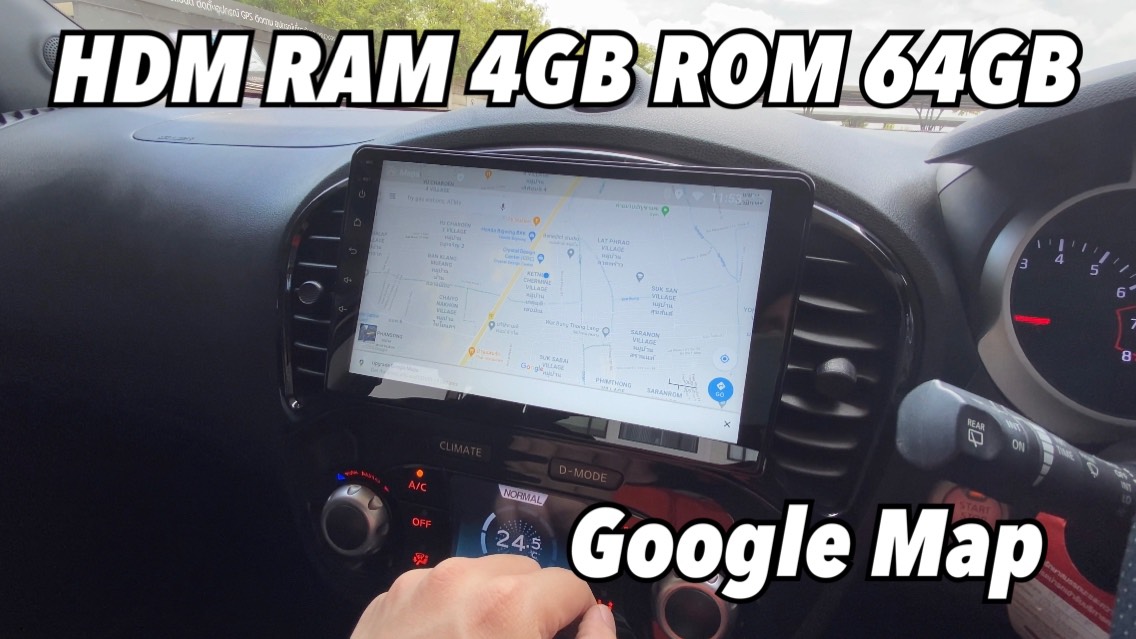 จอแอนดรอย HDM NISSAN JUKE รุ่น PX6 RAM 4GB ROM 64GB