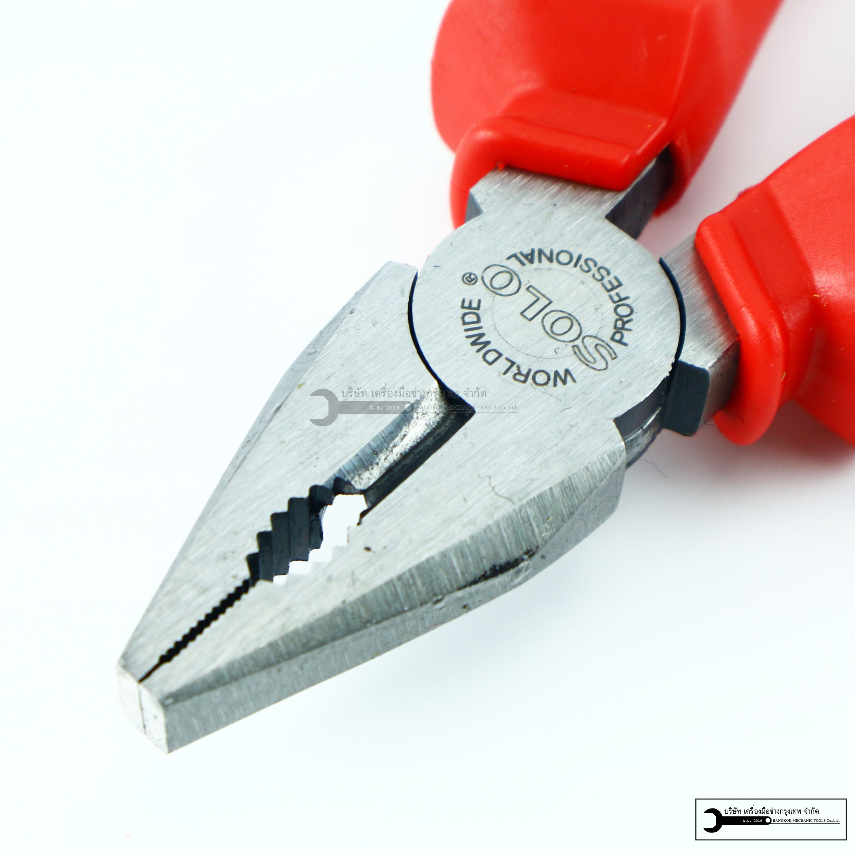 ชุดคีม6 นิ้ว SOLO ของแท้ 100% ปากเข้ ปากตัด ปากเเหลม