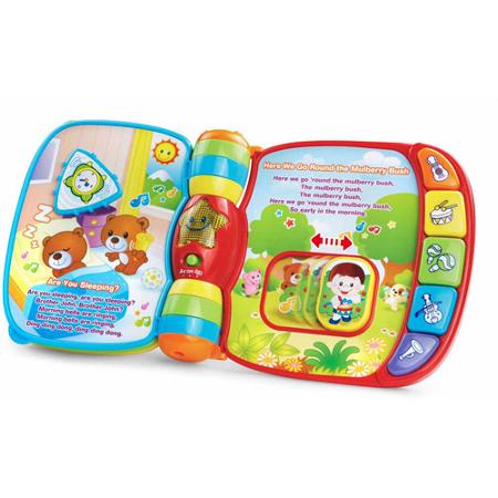 VTech Musical Rhymes Book หนังสือมีเสียง ฝึกกล้ามเนื้อมือ
