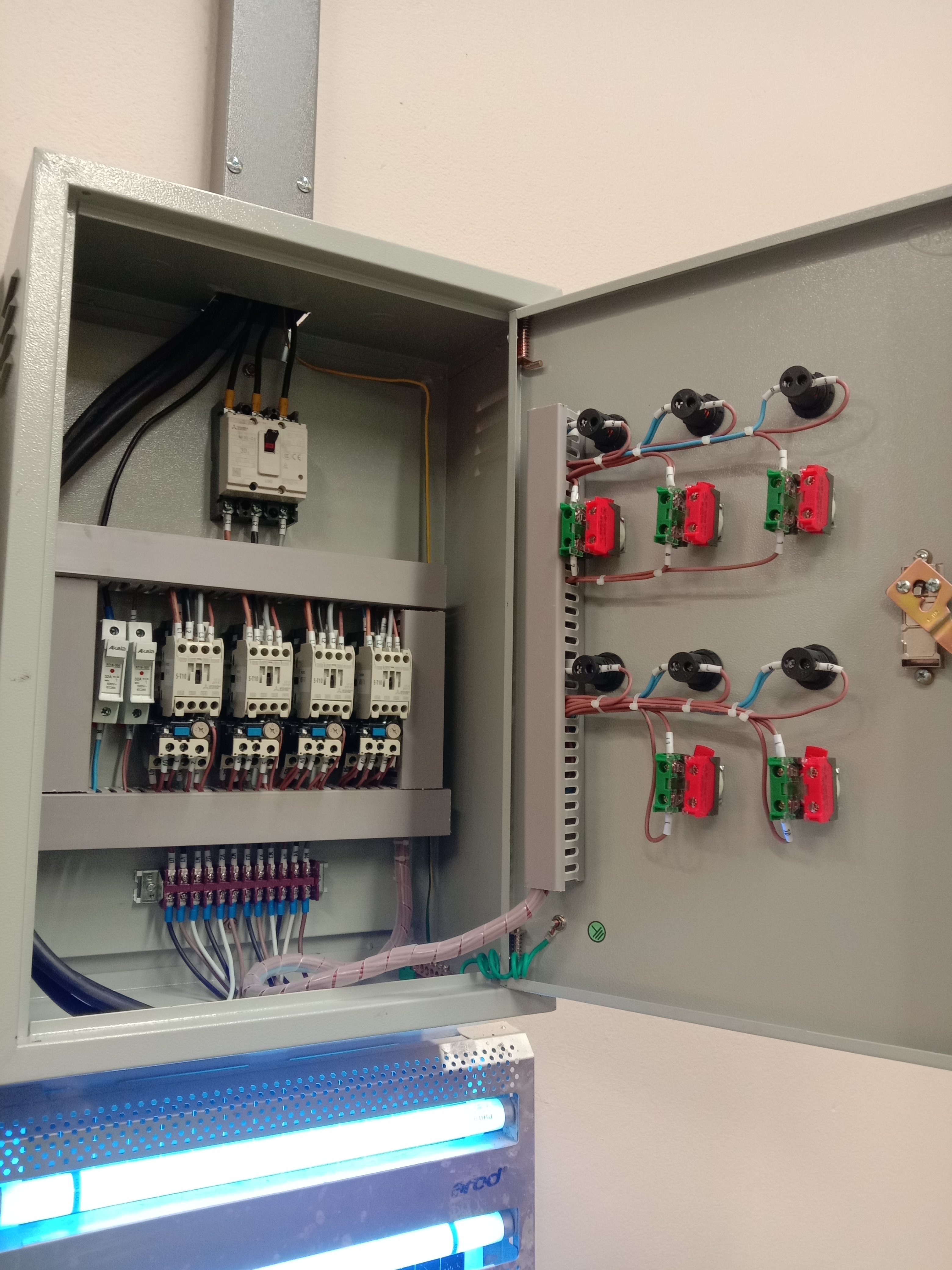 ผลงาน - ระบบตู้คอลโทรล