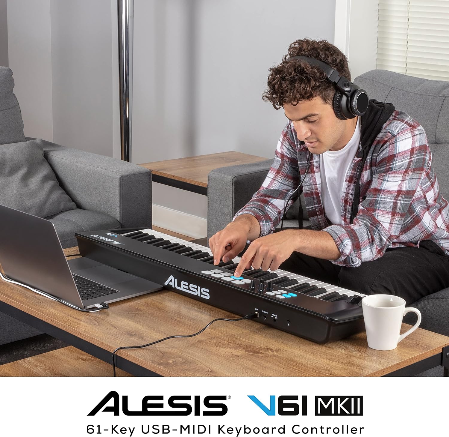 Alesis V61 MKII MIDI Controller 61 คีย์