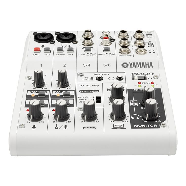 Yamaha AG03 Mixer with USB Audio Interface