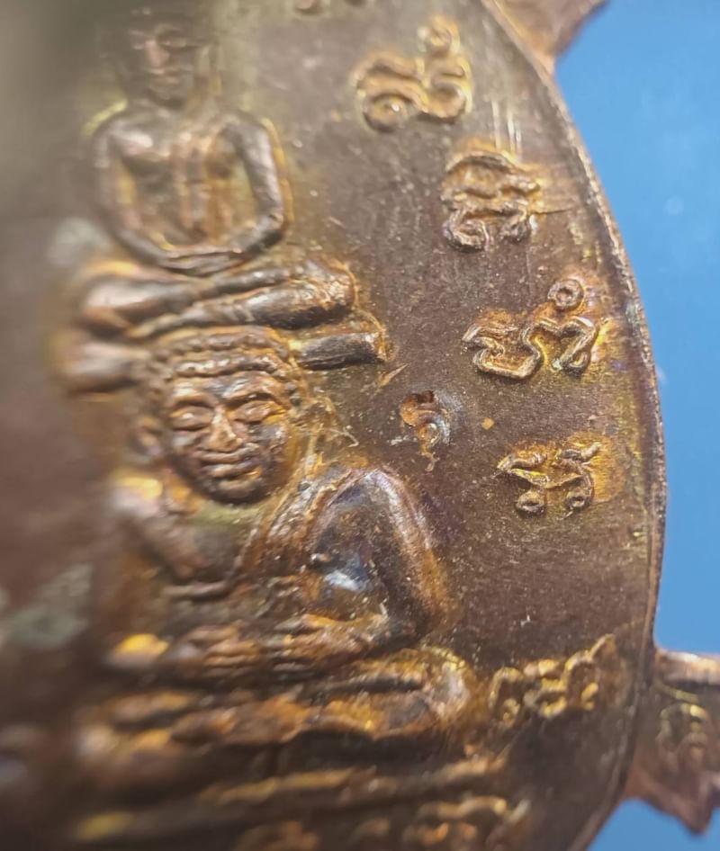 เต่าเรือนหลวงปู่หลิว พิมพ์พุทธซ้อน วัดไร่แตงทอง ปี2535