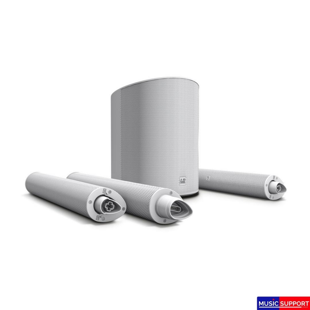 LD SYSTEMS MAUI 5 GO ชุดตู้ลำโพง Active Column ไร้สาย ขนาด 3 นิ้ว 4 ดอก ซัพวูฟเฟอร์ 8 นิ้ว 800