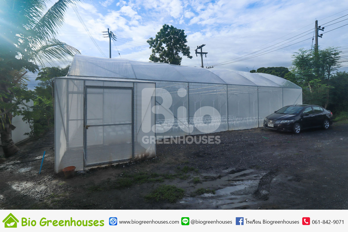 โรงเรือน พร้อมระบบน้ำหยดเมล่อน เชียงใหม่