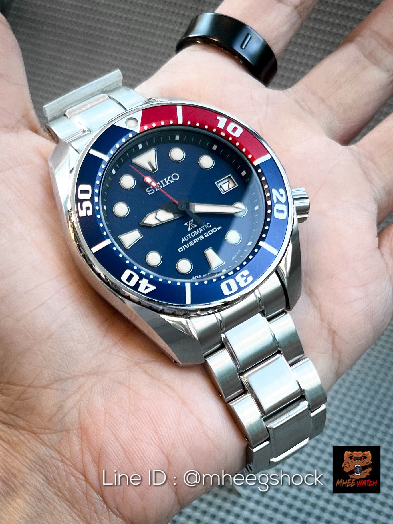 Seiko SUMO Pepsi Limited PADI ระบบAutomatic Diver’s 200 SPB181J1 discontinued แล้วหายากมาก
