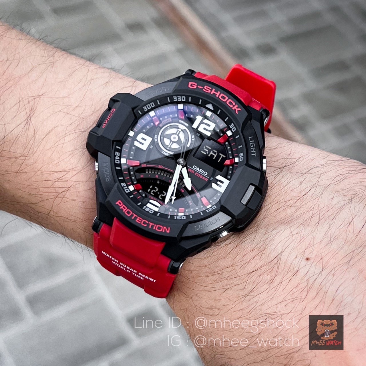 Ga-1000-4b นักบิน Gravity Master Red Spider rare item