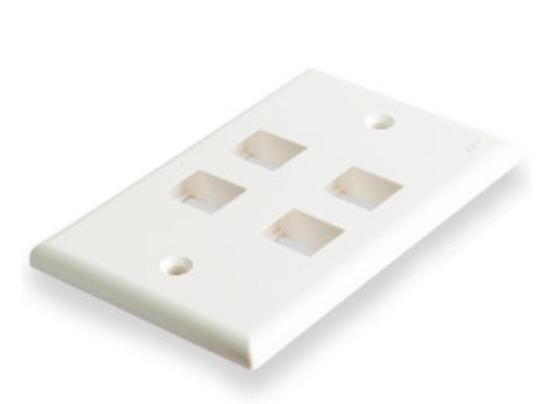 US-2314 : SHINY FACE PLATE 4 PORT