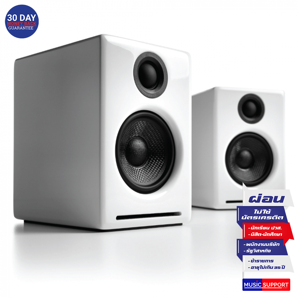 ลำโพง Audioengine A2+ Wireless สี Gloss White