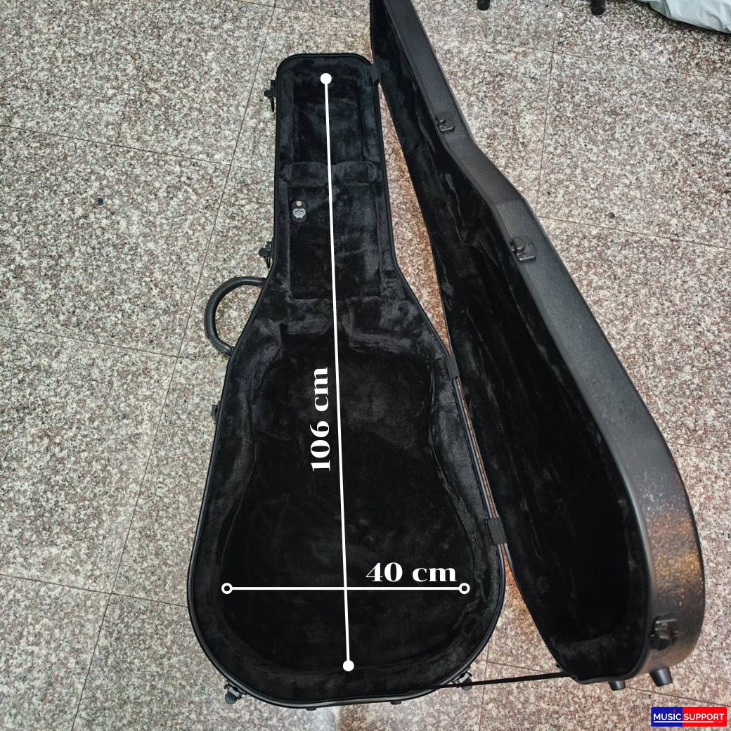 กล่องกีตาร์โปร่ง Hardcase Storm YWC-500 (AC) dreadnought