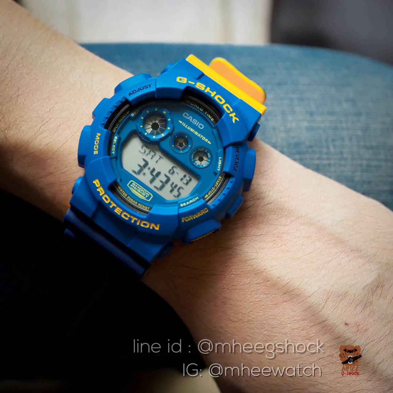 G-Shock รุ่น GD-120NC-2DR Wolverine