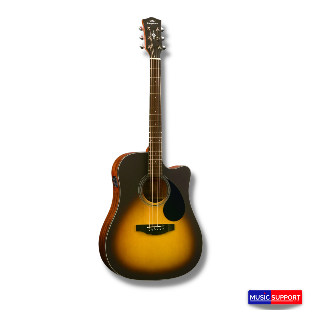 Kepma EDCE K10 กีตาร์โปร่งไฟฟ้า TransAcoustic