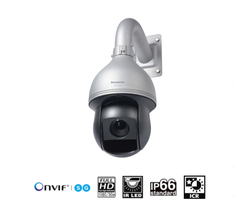 V-Series รุ่น WV-V6430L IR LED PTZ Network Camera